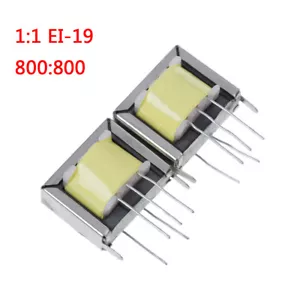 2Pcs audio output transformer 1:1 EI-19 EI19 800:800 high quality GS YI ZG YP - Picture 1 of 10
