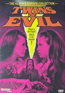 DVD NEW: Twins of Evil - 1971 Lesbian Horror Film, From ‘The Karnstein Trilogy’ - Picture 1 of 3