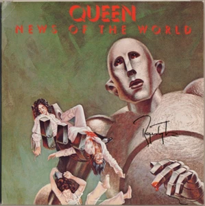 Roger Taylor signed autographed Queen record album! AMCo! 16267 - Picture 1 of 1