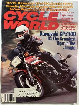 1981 February, Cycle World Magazine, Kawasaki(MH831) - Image 1 of 3