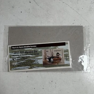 2010 - 2011 US Federal Duck Stamp Migratory Bird Hunting Postage Stamp - Picture 1 of 4
