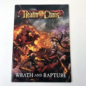 Libro de reglas de Warhammer REALM OF CHAOS Wrath and Rapture 2018 juegos taller 40 k - Imagen 1 de 6