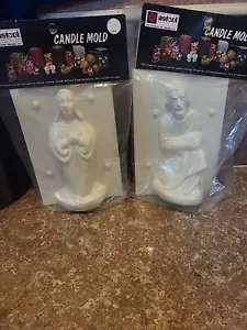 Vintage Natcol Candle Molds Mary And Joseph - Picture 1 of 8
