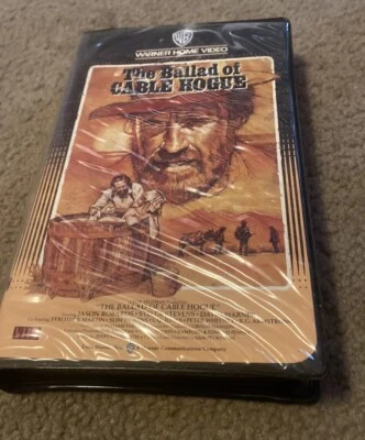 The Ballad of Cable Hogue VHS 1970, 1990 Jason Robards 1st Edition Clamshell - Image 1 of 2