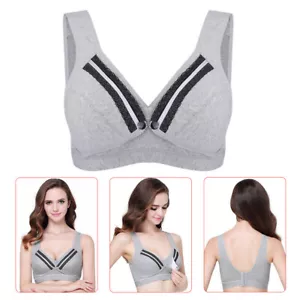Cotton Wire Maternity Nursing Breast Feeding Bras Prevent Sagging Pregnant - Picture 1 of 12