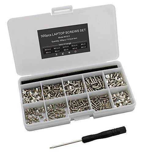 MMOBIEL 300pz DIN916 Acciaio inox M2,5 M3 M4 M5 M5 M6 M8 Kit di viti a (M7M) - Immagine 1 di 1