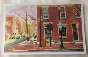 Giovanni's Room Philadelphia, Pennsylvania. Postcard (D2) - Picture 1 of 2