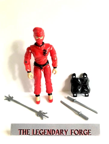 Gi Joe Jinx 100% complete figure Vintage 1987 Near Mint! condition #1 Cover