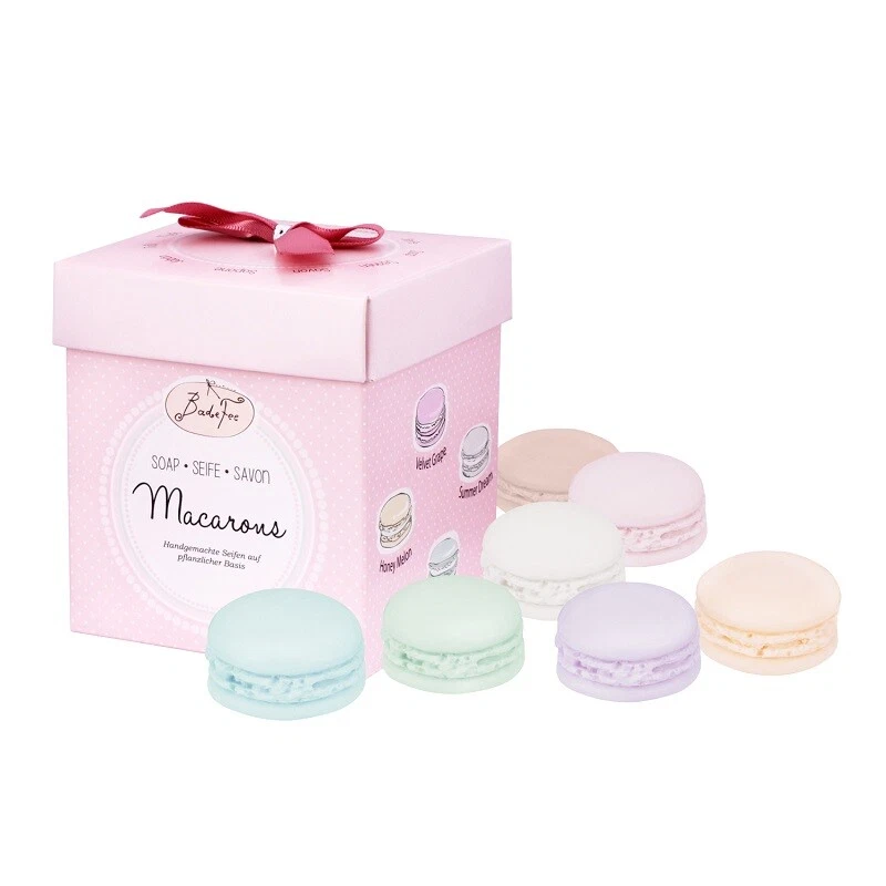 BADEFEE Macaronseife Geschenkset 8x20g (81,19 EUR/kg)