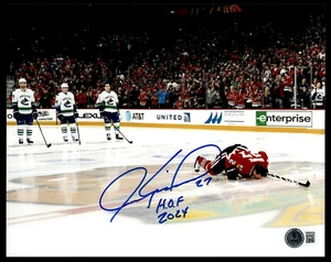 JEREMY ROENICK SIGNED 8X10 INSCRIBED WITH "HOF 2024" CHICAGO BLACKHAWKS BAS COA - Picture 1 of 1