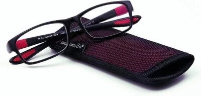 Gafas de lectura Foster Grant Scooter rojas/azules/grises/negras (todas las fuerzas) Foto 1 de 4