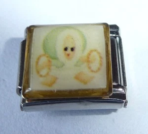 BABY Italian Charm - New It's a Boy Girl fits 9mm Starter Bracelets BY49 Babies - Picture 1 of 2