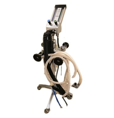 Belmed PC7 Caudalímetro Nitroso 4 Tanques Yugo Móvil con Carroñero y Tubo + Bolsa Foto 1 de 4