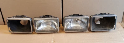 Chevrolet Buick Olds Pontiac 1975-1990 faros canastilla anillo de ajuste 4x6 conjunto OEM 2 Foto 1 de 4