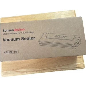 NEU Bonsen Küche Lebensmittel Vakuumierer Maschine Modell VS2100 Beutel enthalten Neu im Karton - Bild 1 von 4