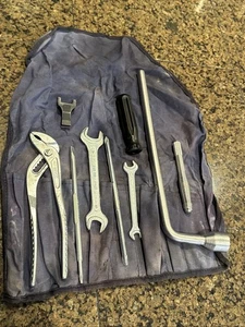 Mercedes-Benz BLUE 9 Piece Tool Kit Roll Wrench W124 W126 W201 R129 WALTER HEYCO - Bild 1 von 17