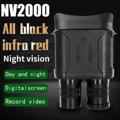 NV2000 Binocular HD Digital Infrared Night Vision Devices Portable Night Day Cam - Image 1 of 4
