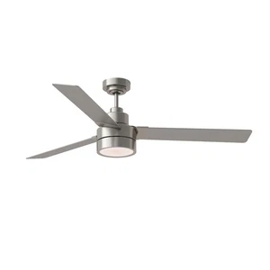 Jovie 1-Light 58" Ceiling Fan in Brushed Steel - Picture 1 of 1