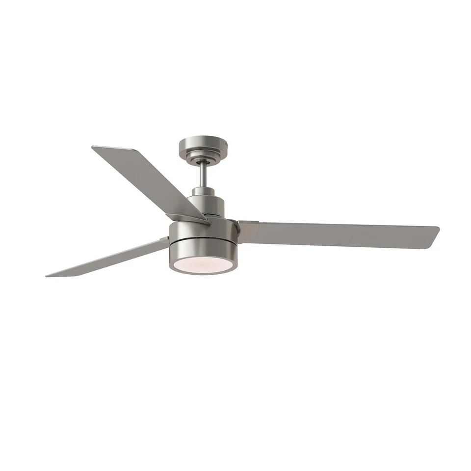 Jovie 1-Light 58" Ceiling Fan in Brushed Steel - Image 1 of 1