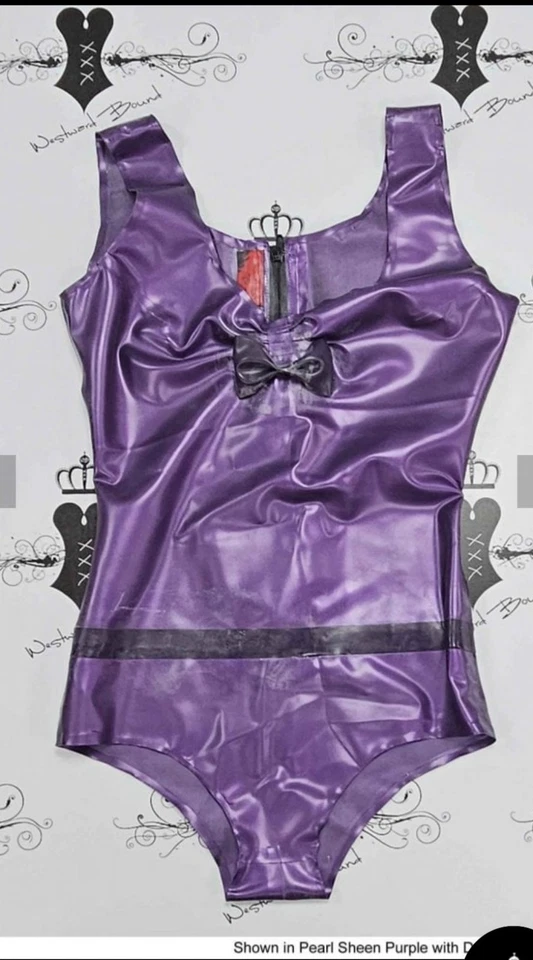 Leotardo de goma látex Alona Amour Foto 1 de 3