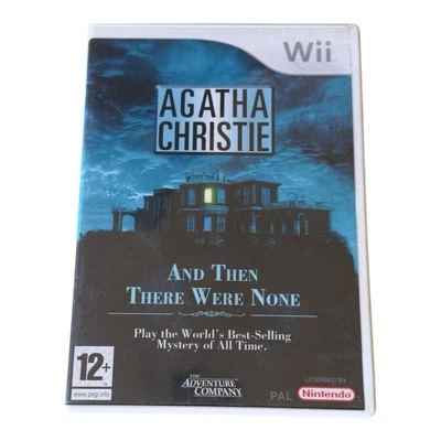 Agatha Christie And Then There Were None Nintendo WII Video Game UK Release - Image 1 of 2