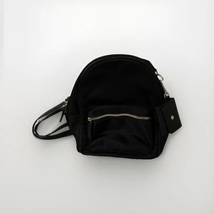 Backpack Black Mini Like Dreams Classic Daypack Travelbag Purse With Coin Purse - Picture 1 of 16