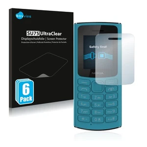 6x Screen Protector for Nokia 110 4G 2021 Protective Film Clear Protection - Picture 1 of 11