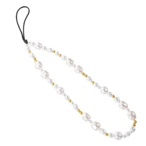 Mobile Phone Chain Lanyard for Hand Cellphone Beaded Bracelet Strap - Photo 1 sur 12
