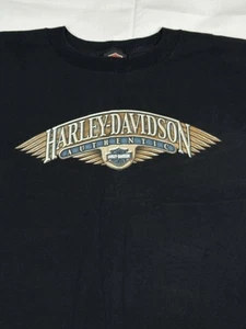 Harley Davidson Shirt Mens XL Black Frederick Maryland 2005 Vintage Y2K - Picture 1 of 14