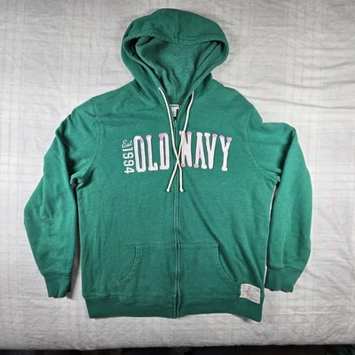 Sudadera con Capucha Heritage Cremallera Completa Azul Marino Antiguo Rosa Blanco Spellout Kelly Verde XL Foto 1 de 4