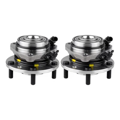 Pair Front Wheel Hub & Bearing For 1998-2003 Chevrolet S10 Blazer GMC Sonoma Foto 1 de 4