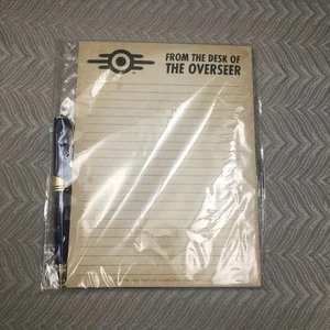 Vault Aufseher Stift & Pad Set Fallout Beutekiste - Bild 1 von 2