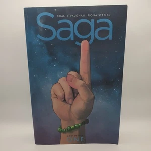 Saga: Compendium One, Volume 1-9, Paperback By Brian K. Vaughan, Great Condition - Picture 1 of 11