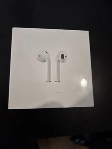 Apple AirPods 2ème génération avec étui de charge - Blanc SCELLÉ - Photo 1 sur 4
