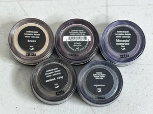 bareMinerals Eyecolor Lot Of 5 Brave Smoked Clay Superstar Plush Purple Bloomin - Picture 1 of 10