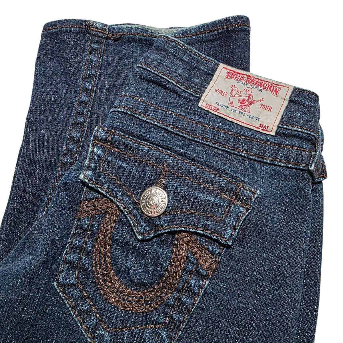 USA TRUE RELIGION #804 デニム ボタンフライ インディゴ true religion 112790 products for sale | eBay