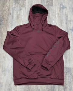 Sudadera con Capucha AFTCO AFTECH Reaper Técnica Polar Granate Para Hombres Cuello M Polaina Pesca - Imagen 1 de 11