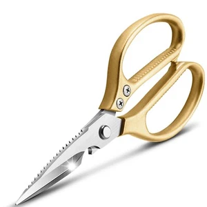Kitchen Shears Multi-Function Kitchen Scissors Heavy Duty Sharp Stainless Steel - Picture 1 of 15