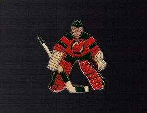 New Jersey Devils logo  ''Red Goaltender #2''  NHL Hockey pin - Picture 1 of 1