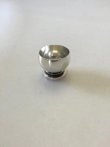 Georg Jensen Pyramide Argento Sterling Egg Tazze No 585 - Foto 1 di 3