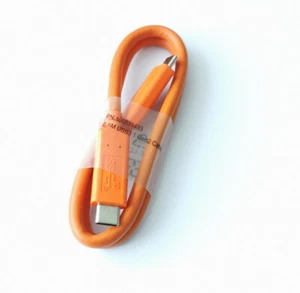 ORANGE USB-C to USB-C CABLE 20in/50cm For LaCie External Hard Drive HDD - Picture 1 of 3