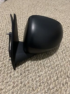 07 08 09 10 11 12 OEM Jeep Compass Left Driver Side Manual Black Mirror Original - Picture 1 of 10