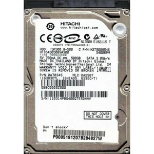 Hitachi 500GB HTS545050B9A300 5400RPM 8MB SATA 2.5" Laptop HDD Hard Disk Drive - Picture 1 of 1