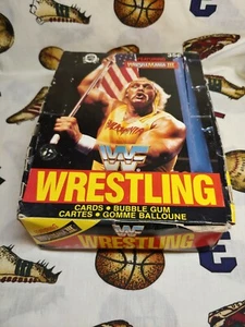 1987 OPEECHEE WWF Wrestling Stars Wrestlemania III Box W/18 Packs Very RARE $$$ - Picture 1 of 5