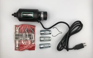 Vintage SEARS Elektro-Kettensäge Kettenschärfgerät Modell 36574 Made In USA unbenutzt - Bild 1 von 18