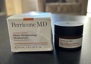 Perricone MD Vitamin C Photo-Brightening Moisturizer SPF 30 Anti Aging 15ml - Picture 1 of 7