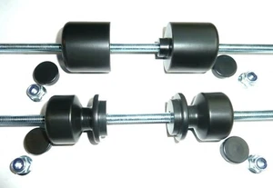 TRIUMPH SPEED TRIPLE RS 2017 -2020 FRONT REAR AXLE CRASH MUSHROOM SLIDERS BUNG - Picture 1 of 12