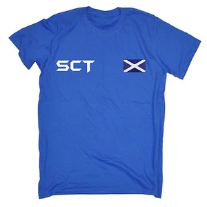 T-SHIRT Schottland Flagge Schottisch Schotten Sport Fußball Fußball Geburtstag Mode Geschenk - Bild 1 von 2