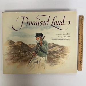 Promised Land Abba Eban Gordon Wetmore 1978 Hardcover Oversize - Picture 1 of 19