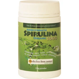 ^ Medicines From Nature Organic Super Strength Spirulina 1000 Powder 150g - Picture 1 of 1